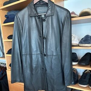 Banana Republic Black Leather Jacket